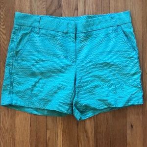 J. Crew Seersucker Shorts